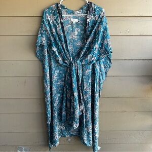 LOFT Floral Kimono - One Size - Summer Vacation Resortwear
